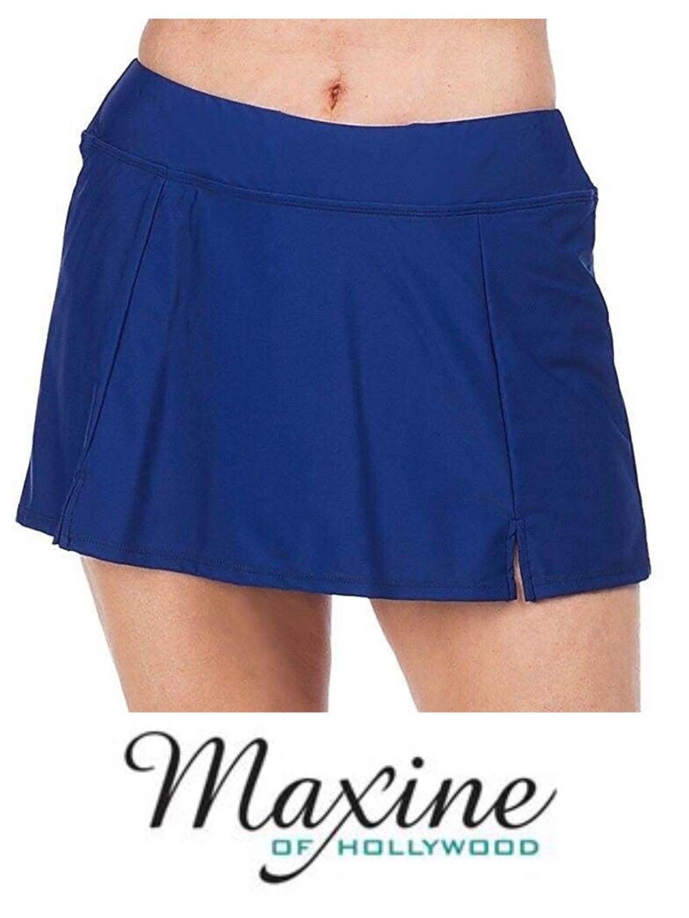 Maxine of Hollywood Royal Blue Swim Skort